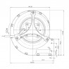 Ventilateur centrifuge : trial cad12r-001