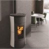 STRUVAY : Poêle à pellet EDILKAMIN Cherie 9 Evo Air Tight C