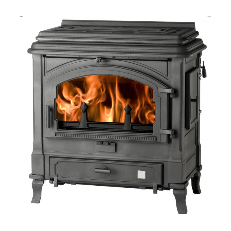 Struvay Poêle à bois et charbon SURDIAC Bayard III mixte 16.1 kW