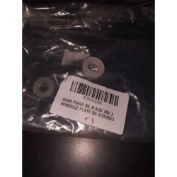 STRUVAY : Edilkamin : R764380 RONDELLE PLATE SIL 9.5x20x3