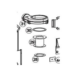 STRUVAY : Edilkamin : R643690 JOINT TUBE FUMEE QUEBEC / 30