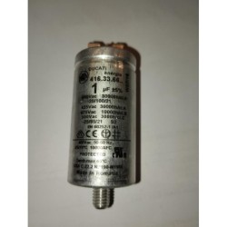 STRUVAY : Edilkamin : R1024540 CONDENSATEUR 1UF P2 400V C/FAS