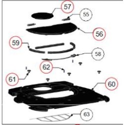 STRUVAY : Edilkamin : R757430 MYA - GRILLE PROTECTION TOLE
MYA ECO / 63