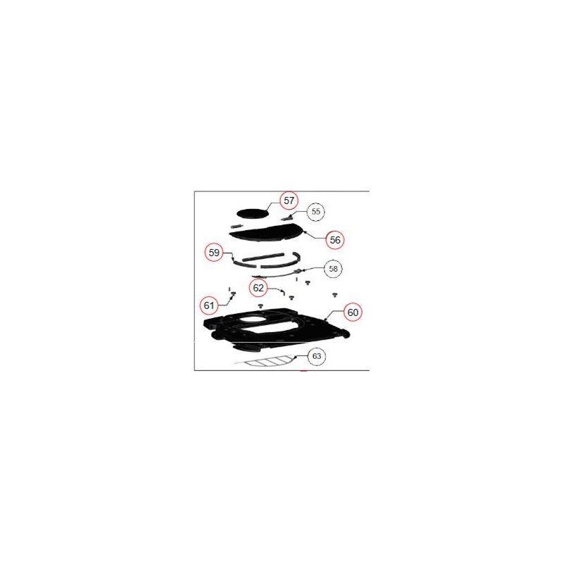STRUVAY : Edilkamin : R757430 MYA - GRILLE PROTECTION TOLE
MYA ECO / 63