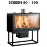 STRUVAY : Edilkamin : R920045 KIT REMPL. VITRE SCREEN 80
33