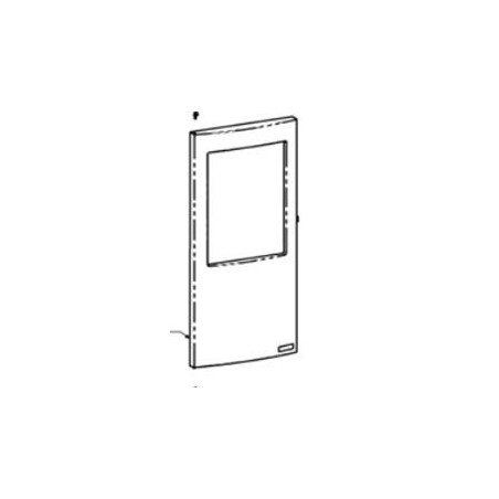 STRUVAY : Edilkamin : R757380 MYA - PORTE FONTE NOIRE
