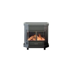 Poele a gaz Well Straler A108R Anthracite 10.5 kW