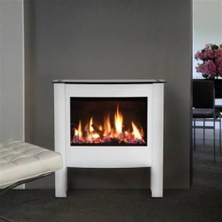 Poele a gaz Well Straler A8 Blanc 8.1 kW