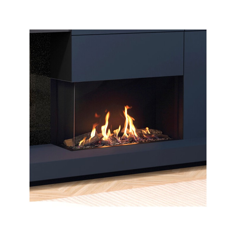 Insert à gaz Well Straler DIVA 6 L Coin Gauche (10.5 kW)